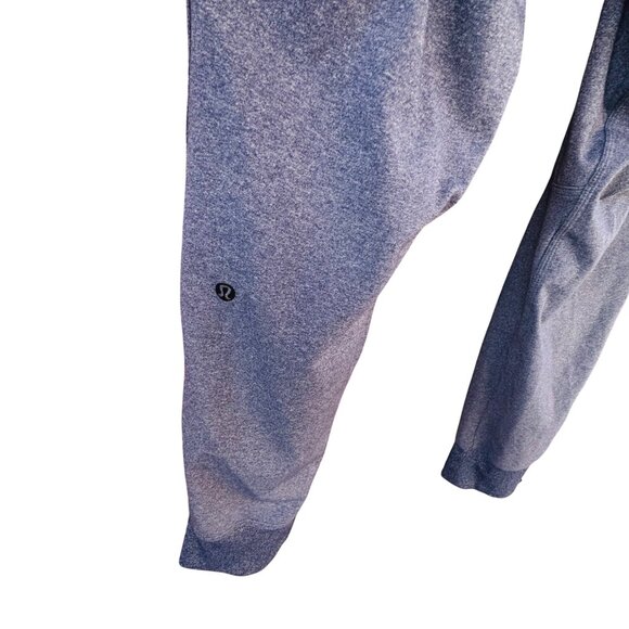 Lululemon Mens Large Gray Heathered Jogger Pants Gym Stretch Athletic Pants - Picture 3 of 9